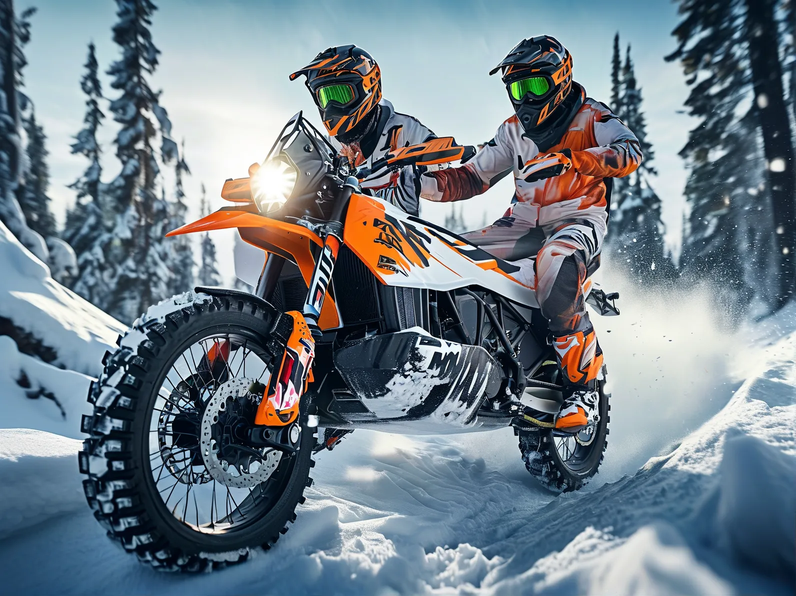 KTM Snowbike: Conquer Winter Trails with Premium Off-Road Performance