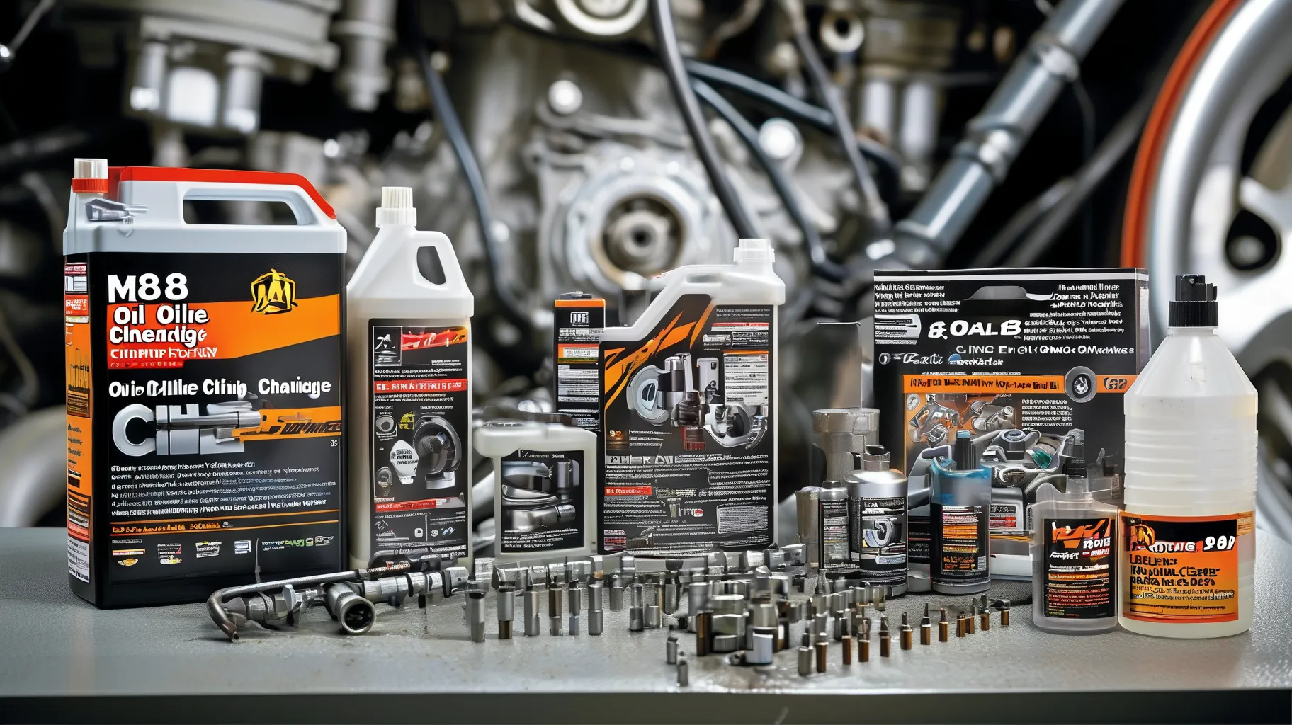 M8 Oil Change Kit: Quick & Easy Engine Maintenance Solution