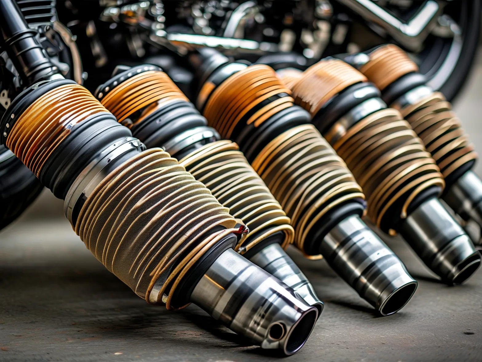 Motorcycle Muffler Baffles - Noise-Reducing Performance Upgrade