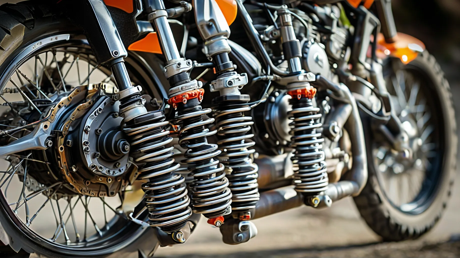 Motorcycle Rear Shocks - Premium Ride Comfort & Control