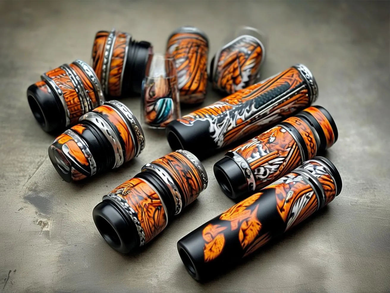 Custom Motorcycle Grips - Premium Comfort & Control