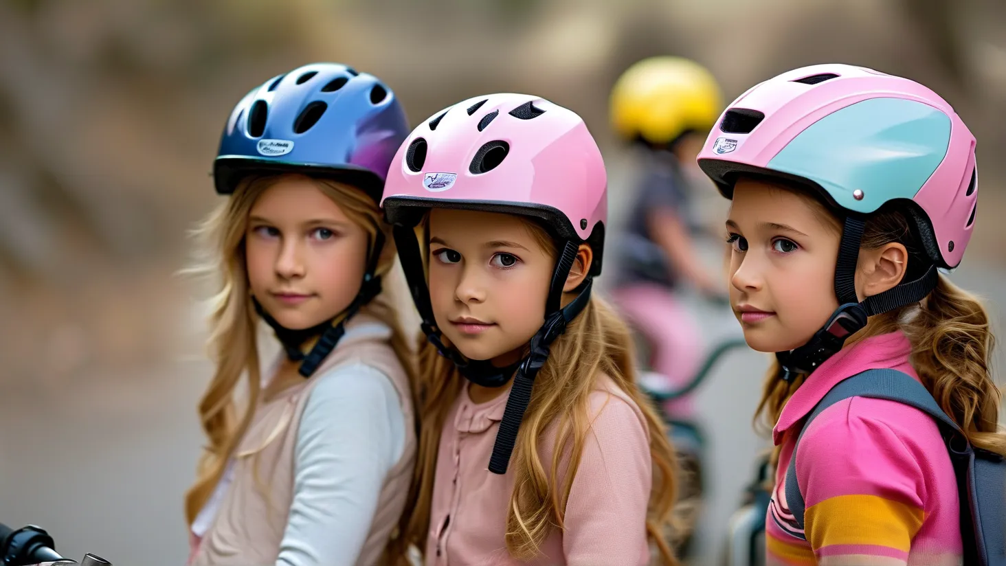 Girls Helmet - Stylish & Safe for Cycling Scooter Skate