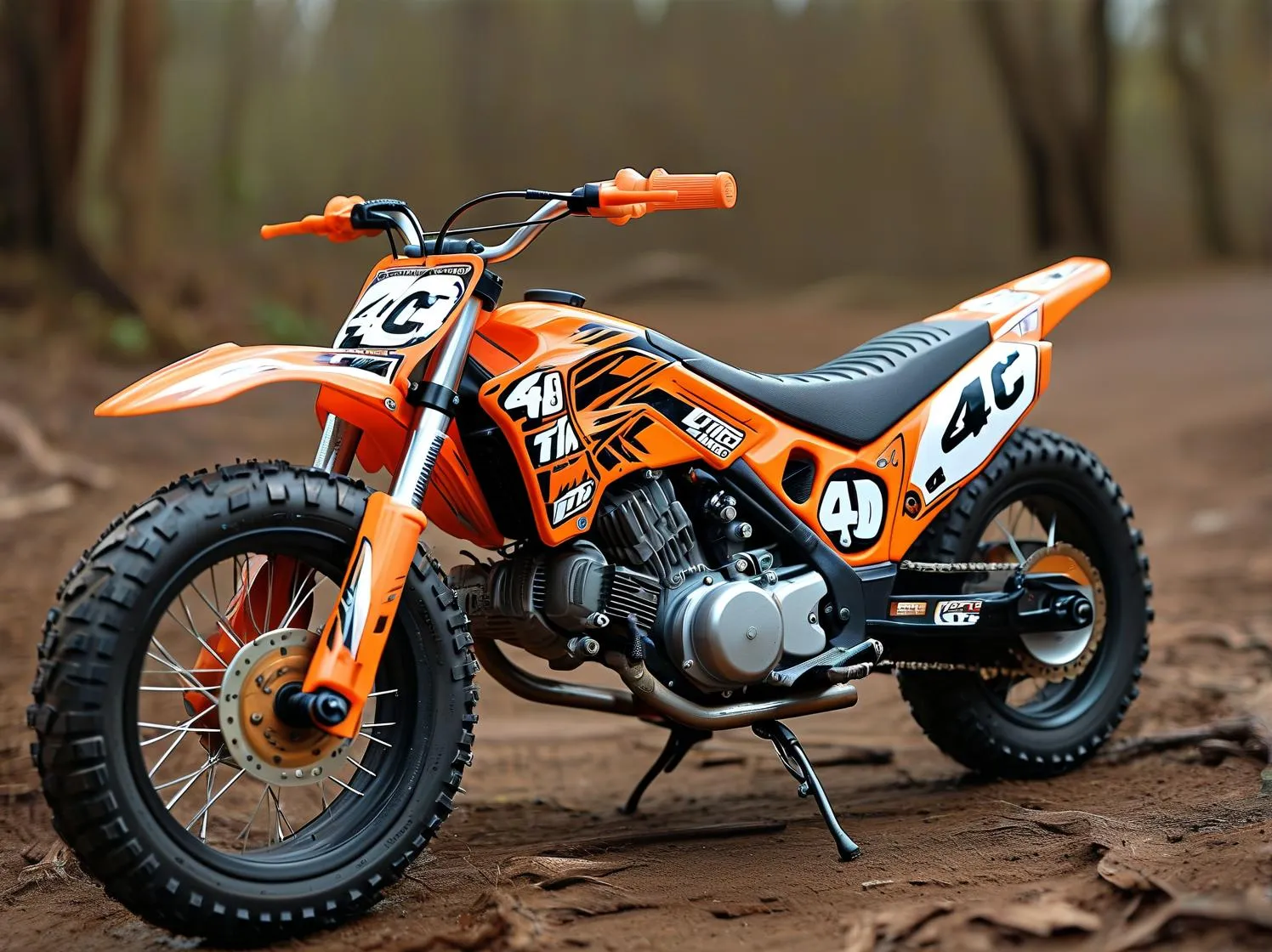 40cc Dirt Bike for Adults - Lightweight Off-Road Motorcycle