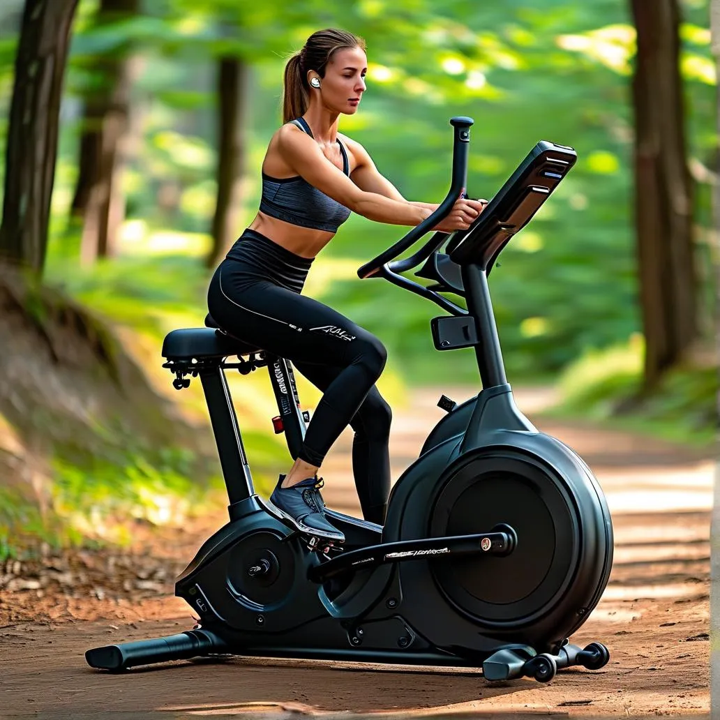 Elliptical Outdoor Bikes - All-Terrain Cardio & Durable Design