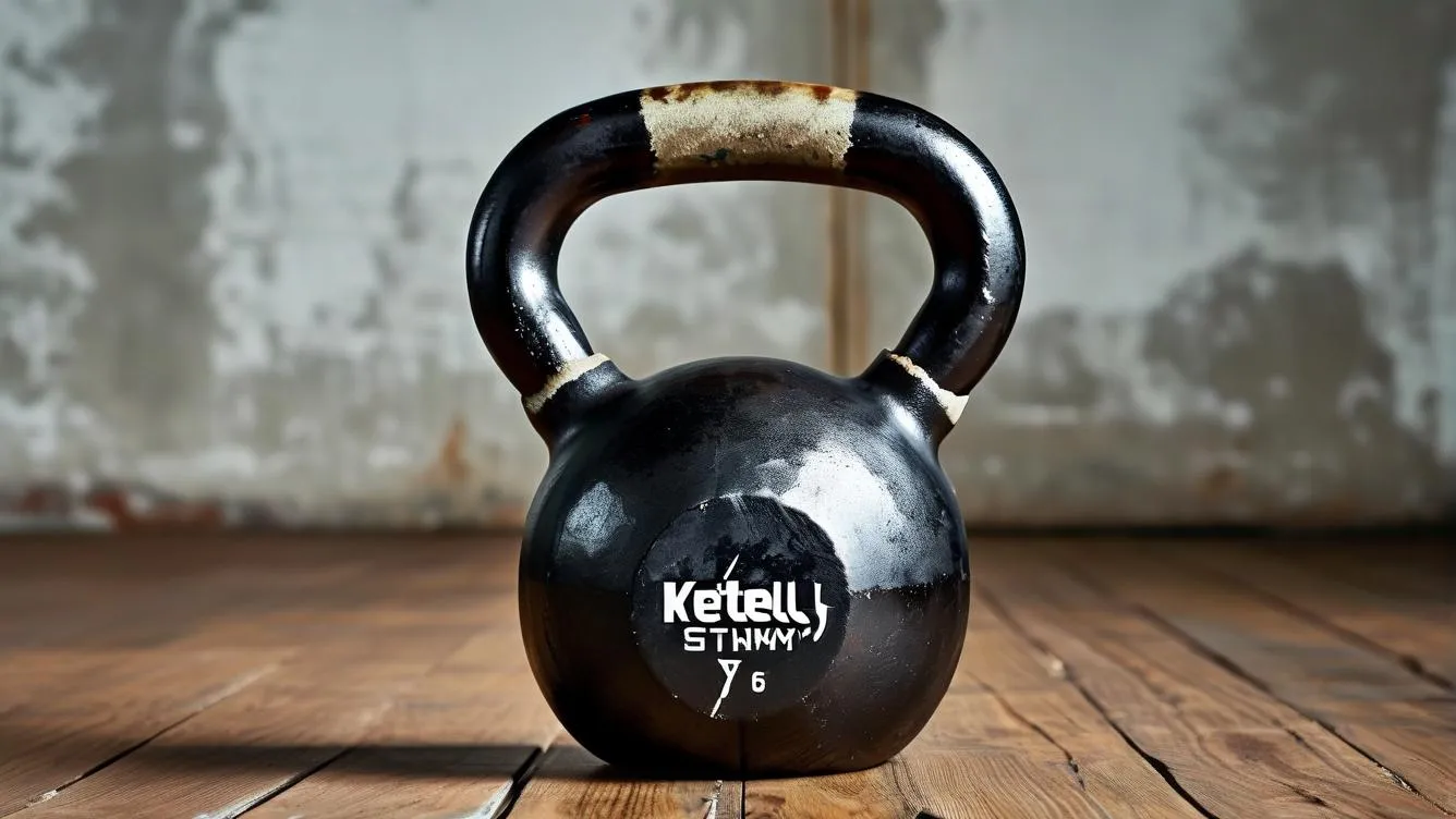 56kg Kettlebell - Heavy-Duty Cast Iron for Strength Training & Gym