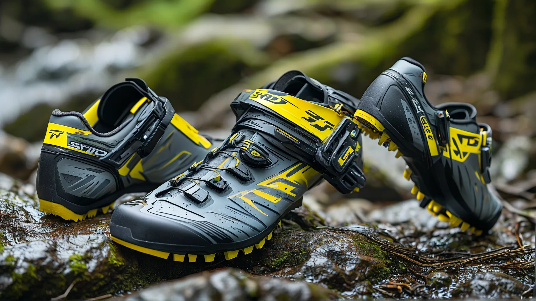 SPD MTB Shoes - Trail-Ready Cycling Footwear with Grip