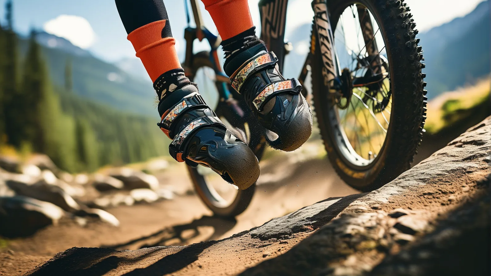 Mountain Biking Clip Shoes | Secure Trail-Ride Cycling Footwear