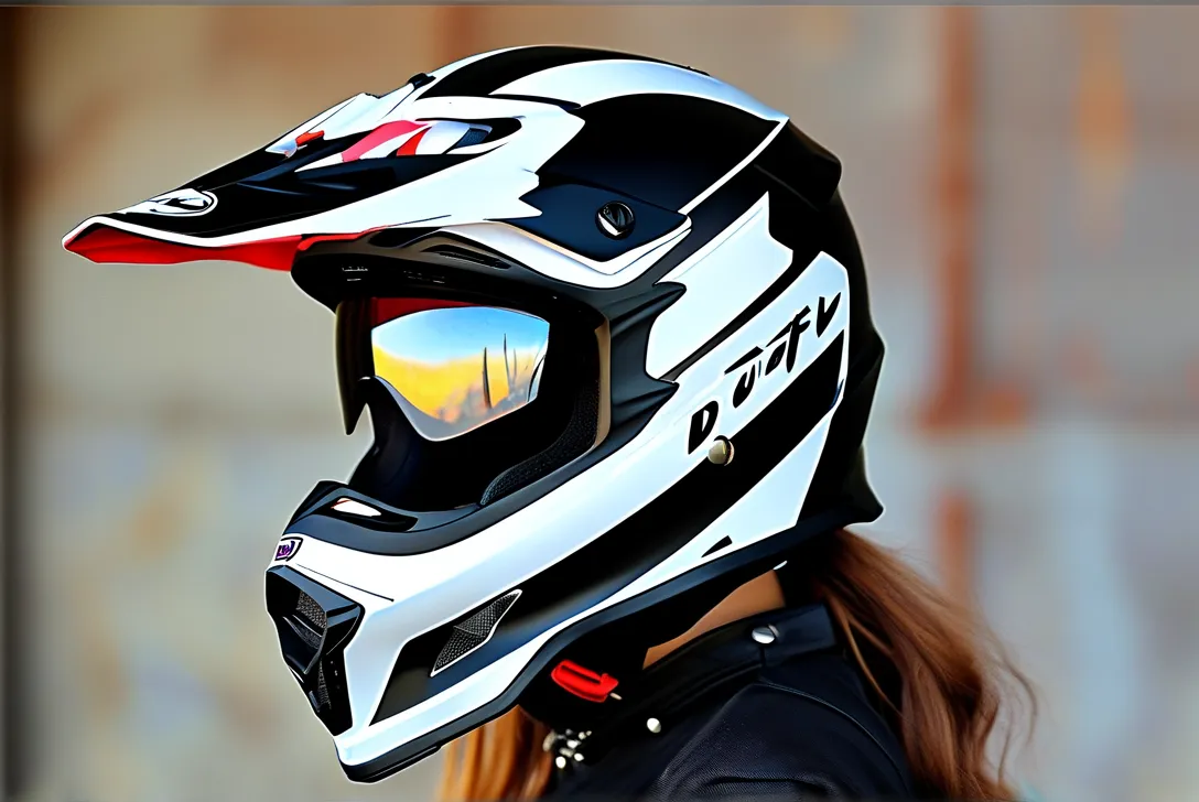 Dot Full Face Helmet - Certified Motorcycle Safety with Ventilation