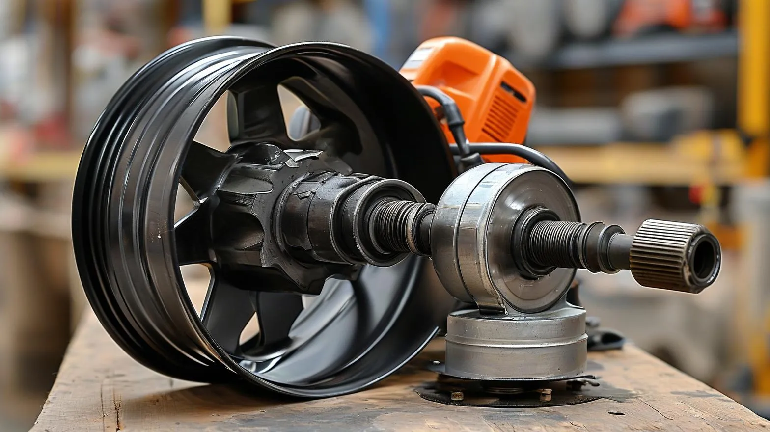Generator Wheel Kit for Harbor Freight - Portable & Easy Install Wheels