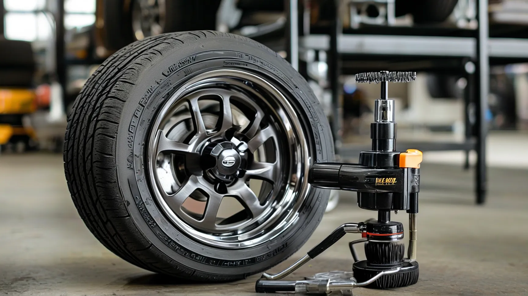 Wheel Brush Kit | Heavy-Duty Rim Cleaner for Car & Truck Detailing