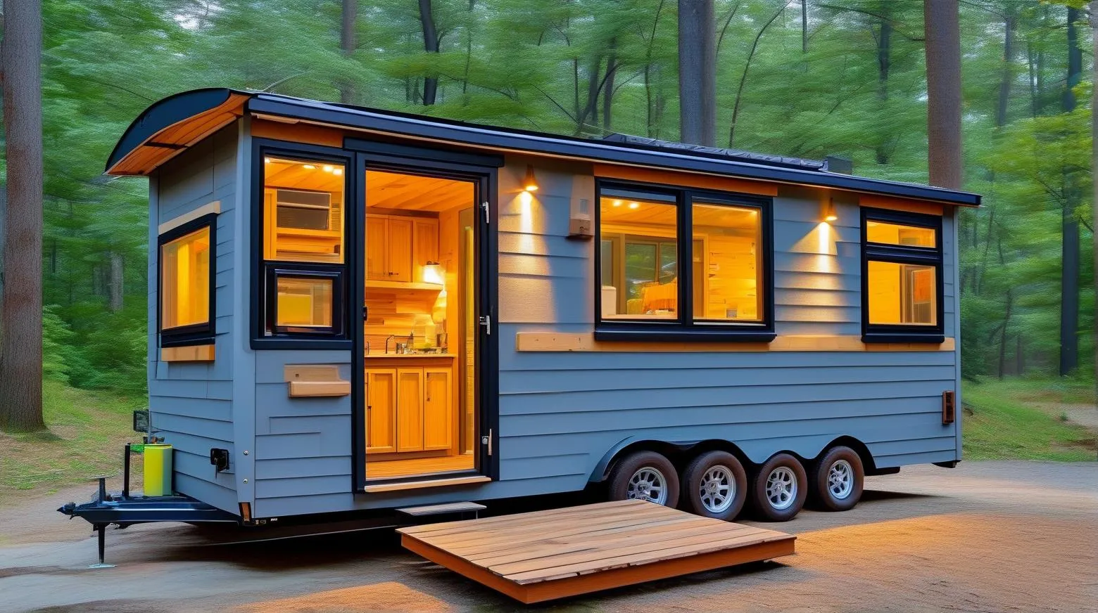 Tiny House on Wheels Kit | Portable DIY Home Solution