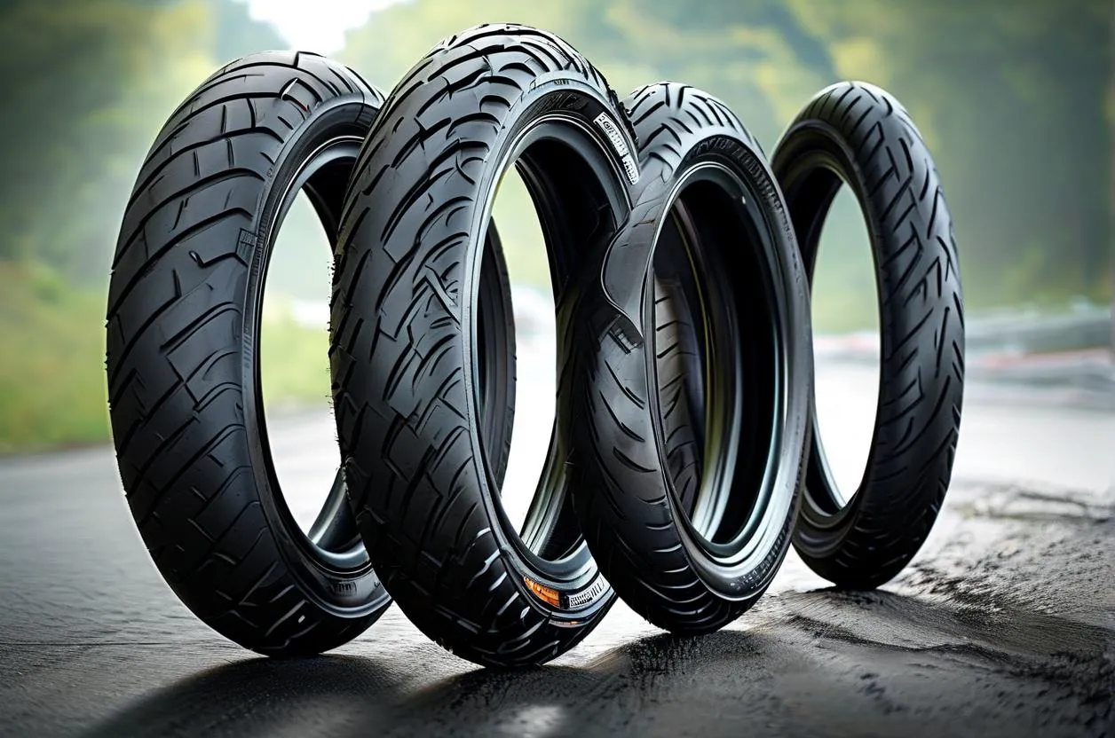 110/70 R17 Motorcycle Tire | High-Grip All-Season Street Bike Tires