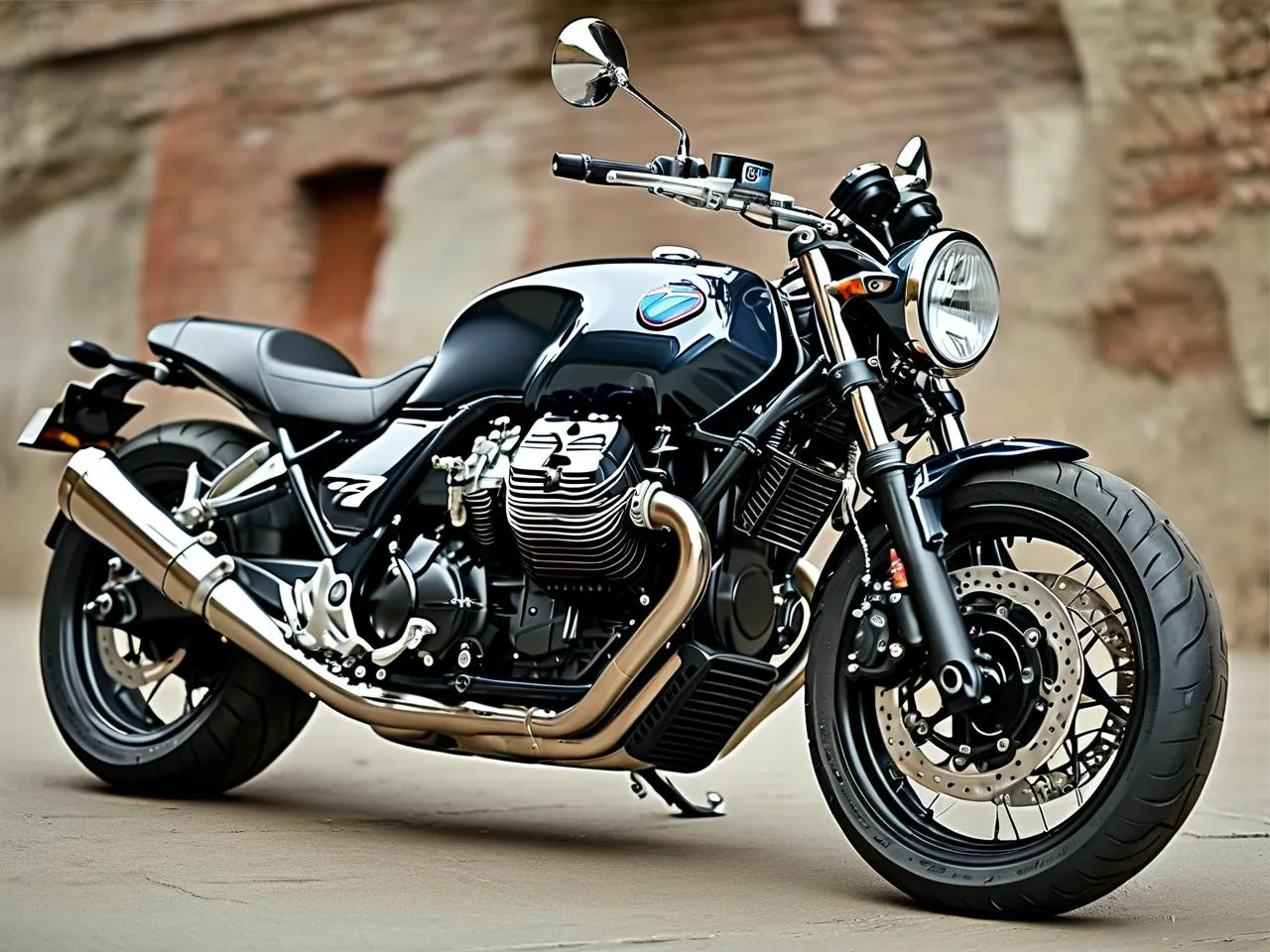 Moto Guzzi V7 Sport Retro Motorcycle | Classic Italian Design & Power