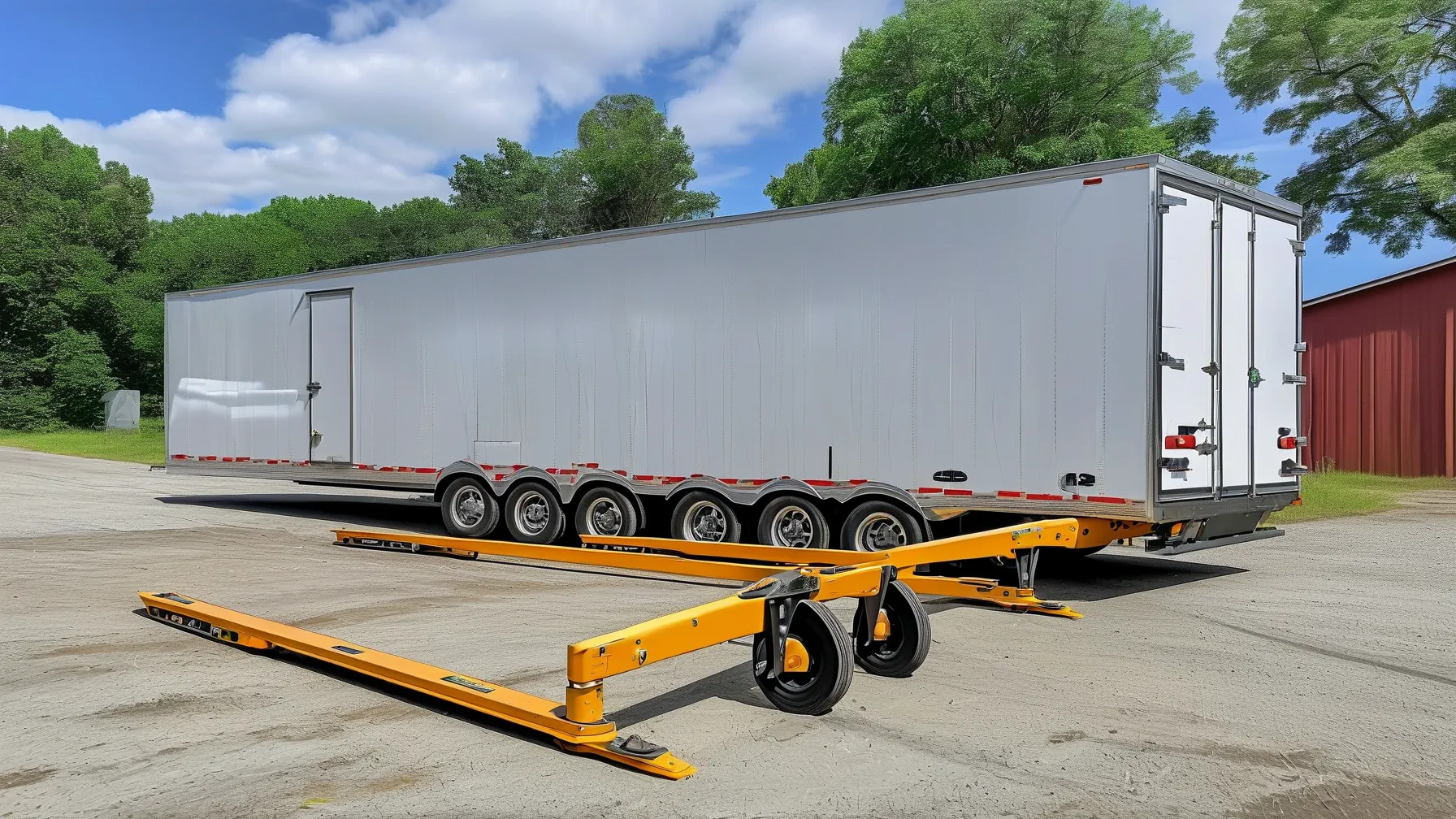 Portable Trailer Ramps - Heavy Duty, Easy Loading & Unloading