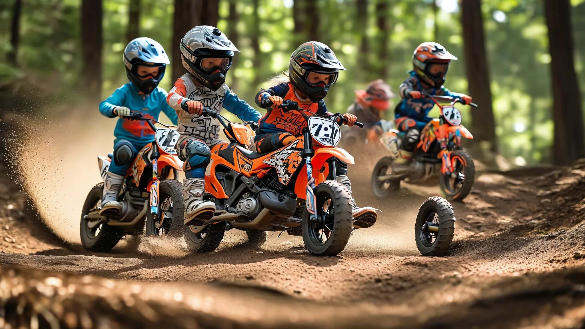 Electric Dirt Bikes for Kids - Safe Off-Road Adventure Ages 6-12