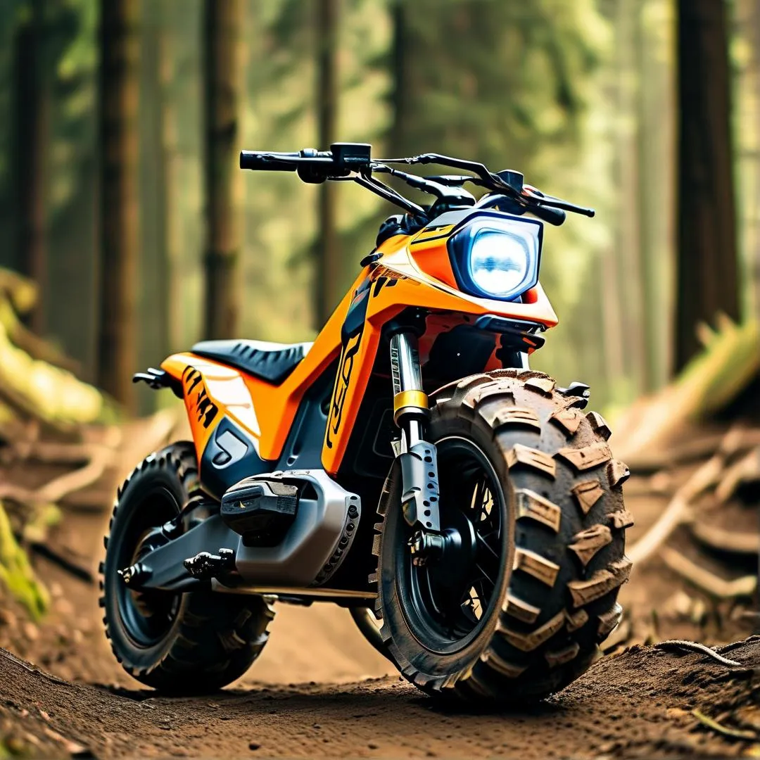 Electric Scooter Dirt Bike | All-Terrain Off-Road Adventure Ride