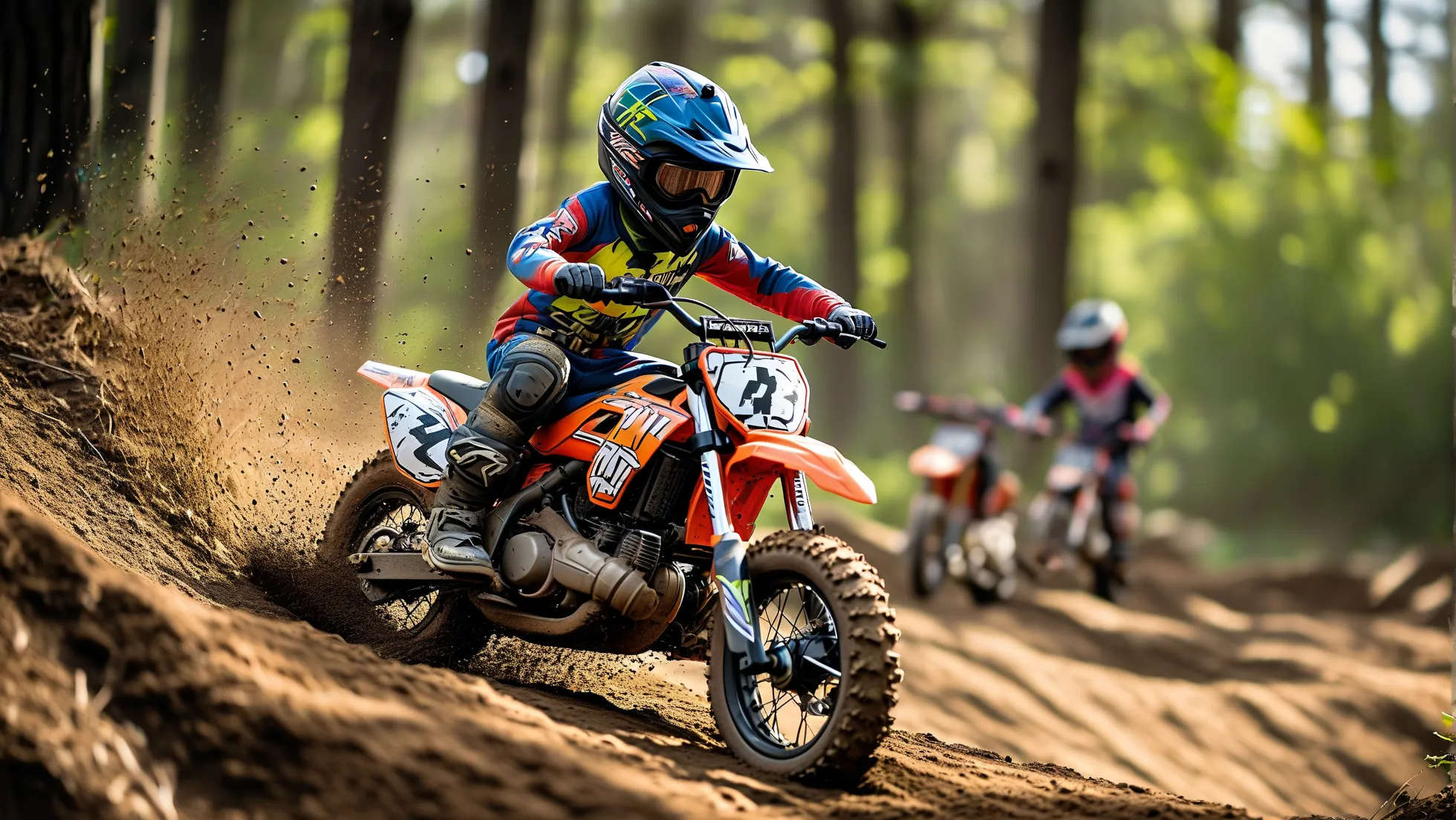 Electric Kids Dirtbike - Safe Off-Road Power for Young Riders