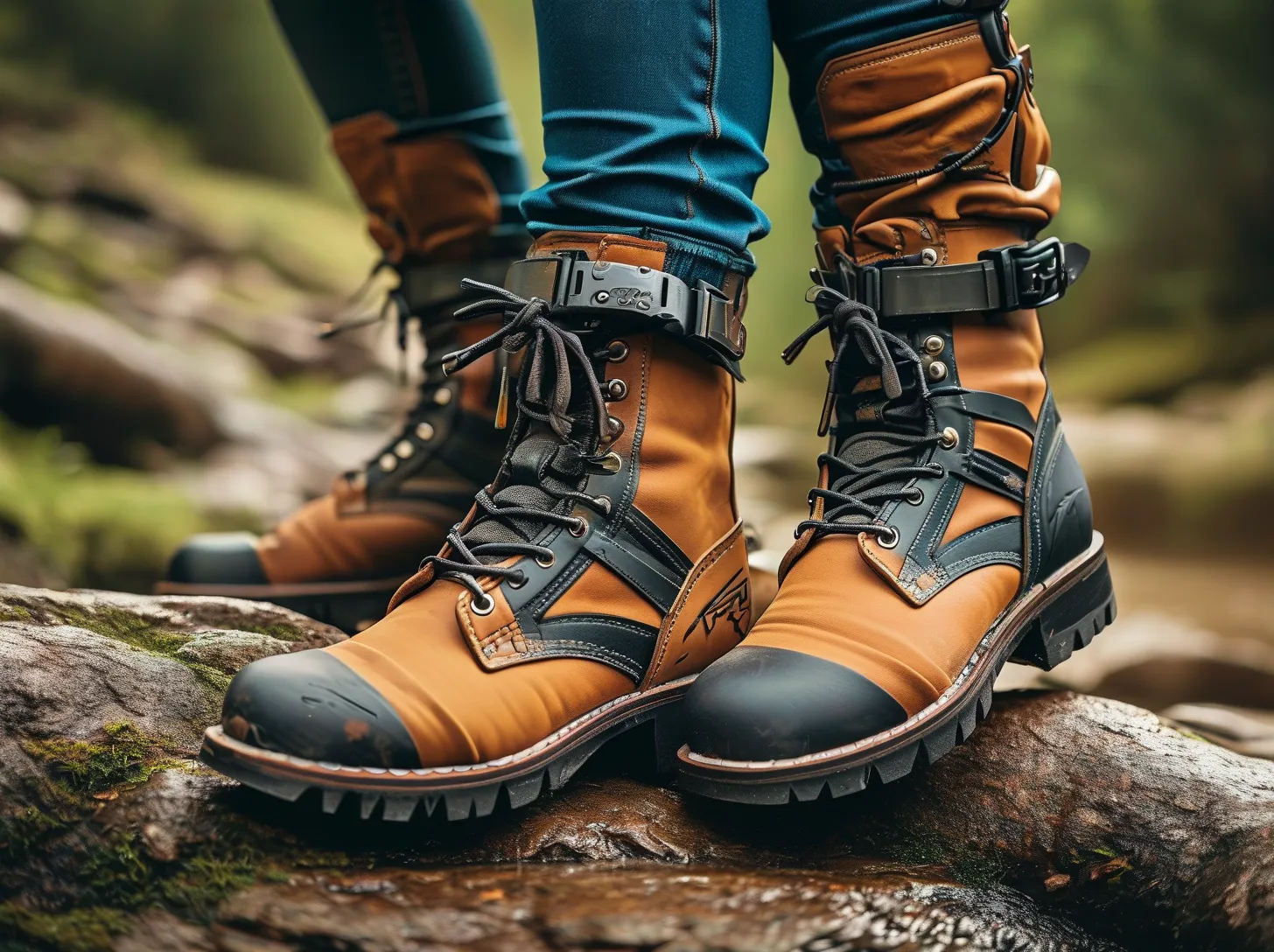 Motorcycle Adventure Boots - Waterproof Durable Riding Footwear