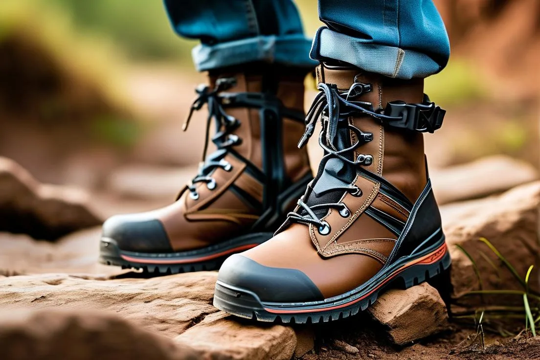 Wide Moto Boots for Men - Adventure-Ready & Durable Riding Footwear