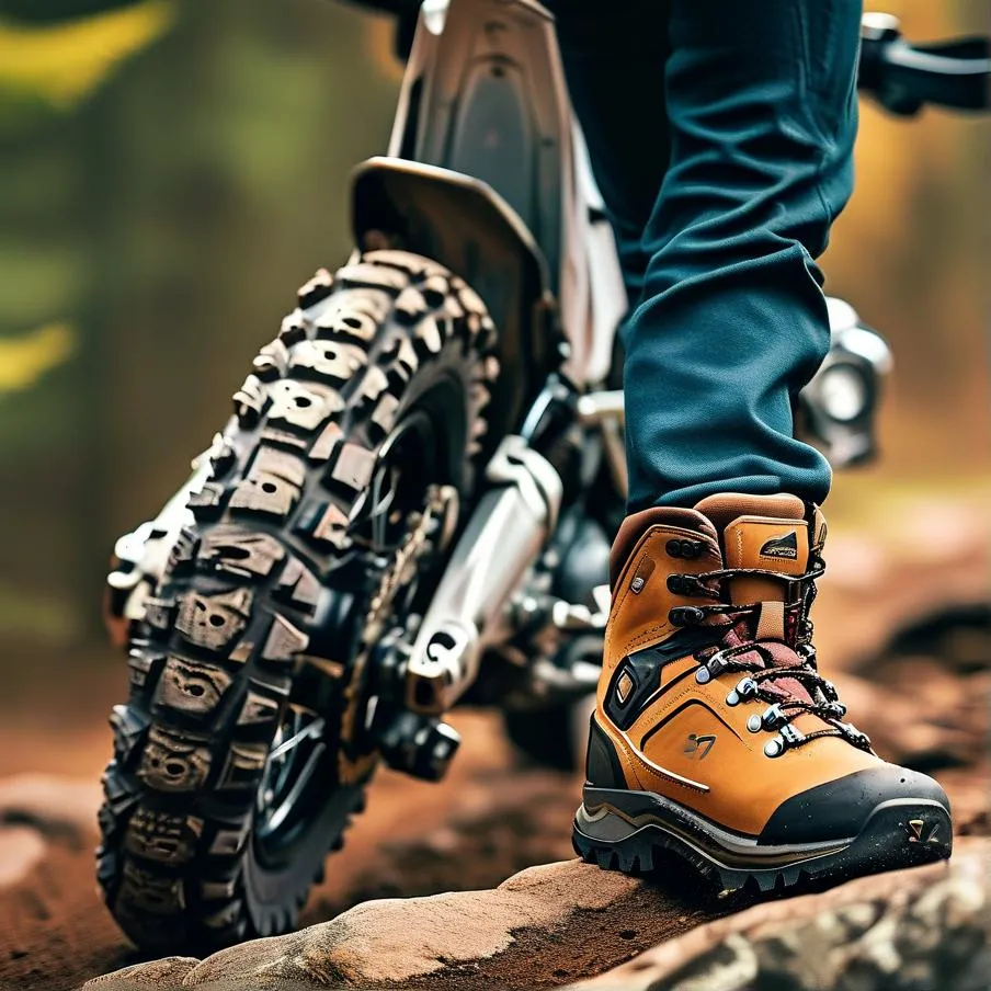 Adventure Motorcycle Boots | Rugged All-Terrain Riding Footwear