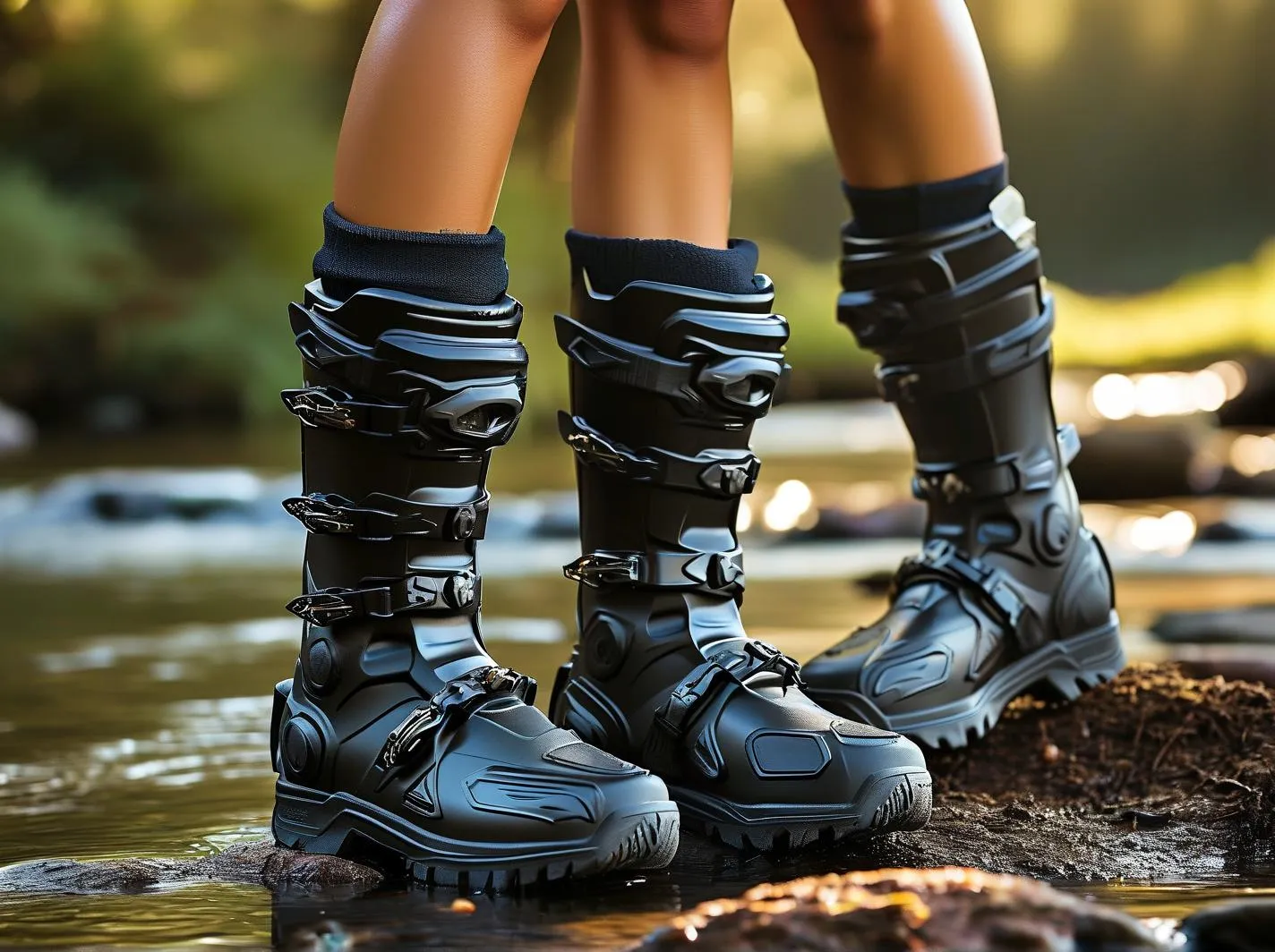 Women's ATV Riding Boots - Waterproof Lightweight Durable Footwear