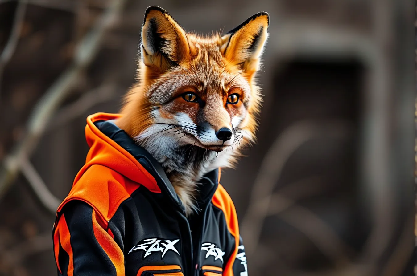 Black Fox Racing Hoodie | Stylish Comfort for Motorsport Enthusiasts