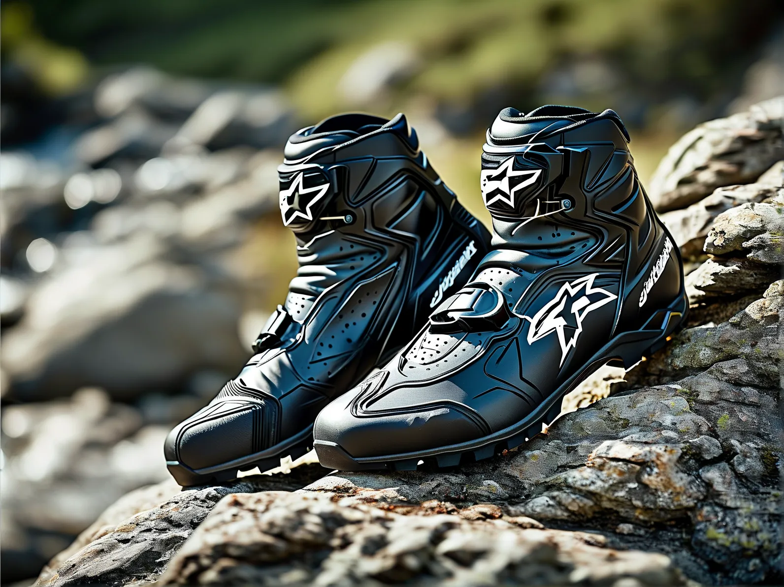 Alpinestars J-6 Waterproof Motorcycle Shoes | Durable All-Weather Riding