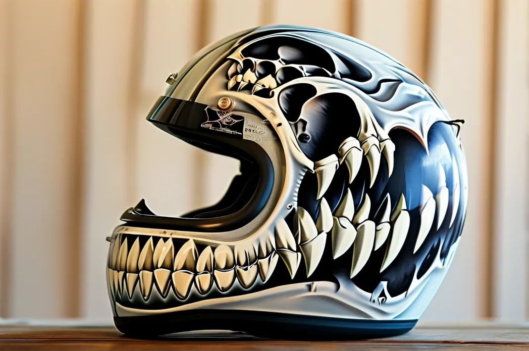 Top 5 Myths About Motorcycle Helmets with Teeth: Debunking Edgy Skull Design & Safety Claims